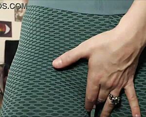 Sinn Sage Spreads Legs Shows Juicy Pussy and Cute Tits