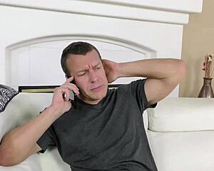 rough rebel stepdaughter learns lesson on her ass and tits