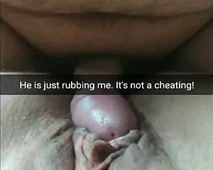 your girlfriend lets him bareback creampie her pussy on ovulation day cuckold captions milky mari!!