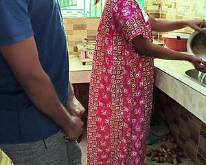 hot sexy bhabhi fucked hard in the kitchen