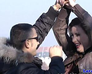 British milf cumsprayed hard by picked-up euro doggystyle!