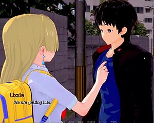 hyperbolic flower rides big cock to creampie in nature