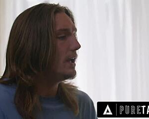 Stepbro Taunts Pervy Sis Lulu Chu Over Stepmom Nudes During Fuck