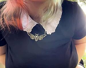 alt milf smokes big natural tits