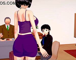 hyperbolic flower rides big cock to creampie in nature