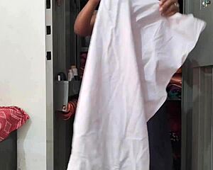 indian college coed and boyfriend fuck hard in homemade video with clear hindi dirty talk