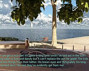 A wife and stepmom tease with big tits and ass play