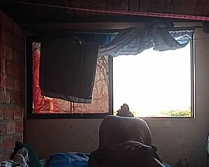 uncensored latina milf's huge ass and pussy drip wet from big cock squirting