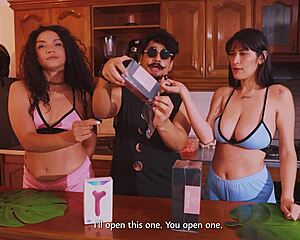 whoa these two girls cum hard fucking with huge toys and vibrators!!