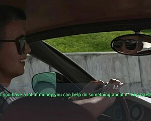 A wife and stepmom tease with big tits and ass play