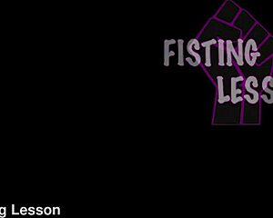 angie bloom teaches deep anal fisting lesson with rough gapes and real squirting orgasms