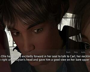 A wife and stepmom tease with big tits and ass play