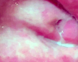 amateur asian milf's shaved pink pussy close-up 237 days post-virginity loss licked