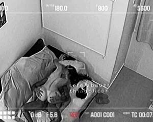 hidden cam catches hot couple fucking wildly in airbnb real homemade