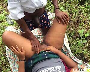 Local African Doctor Drags Me To Bush For Wild Pussy Pound With Queen Anita