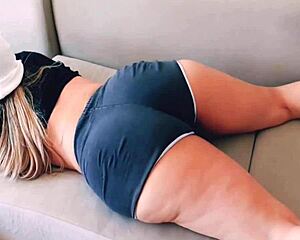 Halloween Masked Wife Takes Monster Cock Deep in Pussy