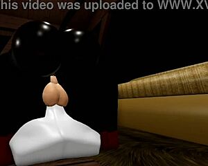 she begs for my dick so i give her rough pounding trans slut takes it hard