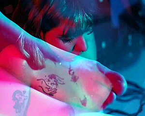 three wet latinas worship asses feet and pussies in steamy pool orgy