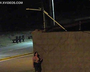 whoa, this beach couple got caught naked on security cam - full vid on xvideos red