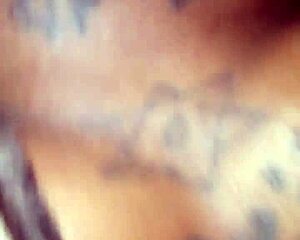 muscular stud jacking huge bbc after vibing hard to drill beats domination style