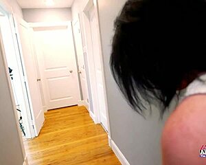 phoenix rae milks huge cock stuffing mouth then muff in doggy