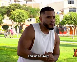 muscular trainer fucks young latina hard ending in intense even sex