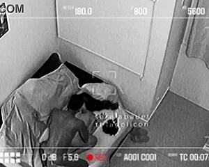 hidden cam catches hot couple fucking wildly in airbnb real homemade