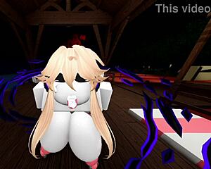 she begs for my dick so i give her rough pounding trans slut takes it hard