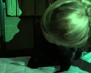 Watch this elegant milf get her shaved pussy fucked hard in lingerie heels stockings