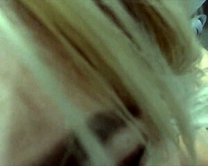 andre love gets blonde's pov toilet blowjob ending in hot cum