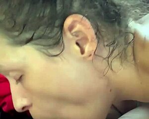 bored hooker deepthroats in car then gets fucked and cummed in mouth