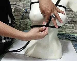 bdsm tutorial ties peruvian tits super tight