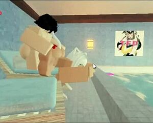 wanna pound this big ass milf subscriber rough at the pool? monster cock creampie doggystyle riding awaits