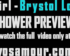 Why Hide When Wet Blonde Babe Showers So Sexy?