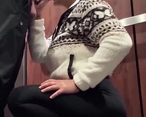 what happens after bar sex in elevator?