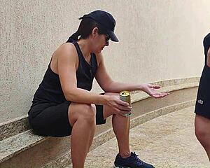 Straight man fucks tasty naked dyke