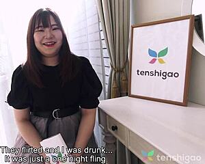 damn miki sakashita's juicy ass bounces as this chubby japanese 20yo fucks like a pornstar!