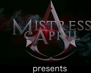 oh god, mistress april binds me in the rosen garden for pussy domination again!