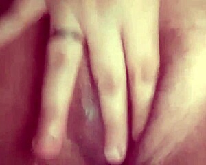 Nerdy fimose small cock cums girlfriend teen pussy tits handjob compilation