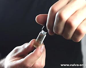 sexy comic shows close up of cute woman's beautiful vaginal scent and juicy cunt