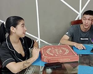 stepsis won't resist my pussy fucking till creampie on ass cheeks!