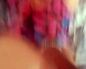 slipped under her dress to raw fuck her tight latina neighbor pussy up close 🍆💦