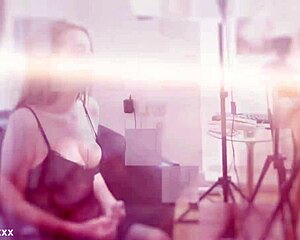 god her chubby tits bounce while she gives this sloppy dorm blowjob... cumshot facial covers her first-time slut face
