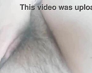 Ginger Paris Fingers Pussy with Ring Pop Toy in Lingerie