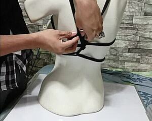bdsm tutorial ties peruvian tits super tight