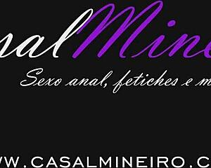 My wife craves double penetration so we use toys dildos on her ass pussy in pov squirting fetish couple fun