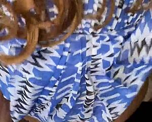 Amateur couple sneaks blowjobs in forest during public nature walk. Outdoor oral turns wild fast