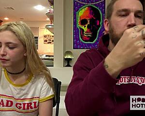 bts 90-pound Jane Wilde begs Bryan Gozzling for rough action