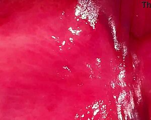 hey world check my virgin girlfriend's shaved pussy close up she licks and fucks proving it's real for new year