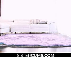 Big bro tempts stepsis and her hot friends into bareback group cowgirl fun.